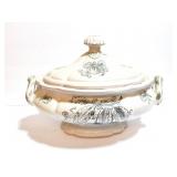 HAND MADE - ITALIAN SOUP- SERVER WITH LID-