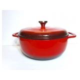 LODGE 6 QUART DUTCH OVEN- PORCELAIN OVER CAST