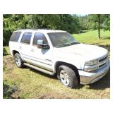 2001 CHEVROLET TAHOE- NON RUNNINGVIN#-