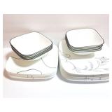 CORELLE - VITRELLE- PLATE AND BOWL SET- VERY NICE