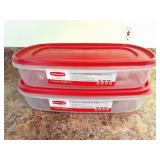RUBBERMAID CONTAINERS WITH LID
