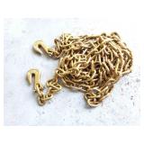 NEW - 5 /16' CHAIN- LONG WITH 2 HOOKS