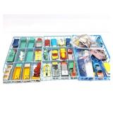 LESNEY VINTAGE METAL TOY CARS- ALSO A FEW OTHER