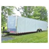 2018 CYNERGY- 30 FOOT- CARGO - CAR HAULER- BUMBER