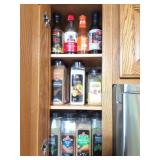 SEASONINGS- LARGE QUANTITY OF BIG BOTTLES