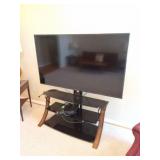 SAMSUNG FLAT SCREEN  TV- WITH STAND