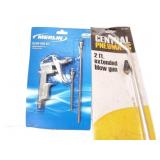 MERLIN BLOW GUN KIT AND CENTRAL PNEUMATIC BLOW