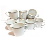 AMCREST- FINE CHINA- JAPAN- ANDELIQUE-  MUGS