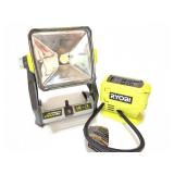 RYOBI- LIGHT- HYBRID-P721- 18 VOLT BATTERY OR