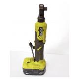 RYOBI- ONE+- 3/8' RACHET- P344VN- WITH ONE 4AH