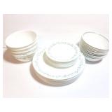 CORELLE PLATES AND DISHES- 3 DIFFERENT PATTERNS