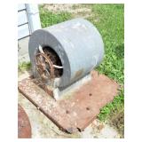FAN ON STEEL PLATE - NO MOTOR
