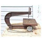 VINTAGE BELT DRIVEN SCROLL SAW-