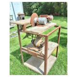DISC SANDER WITH ELECTRIC MOTOR