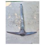 PICK WITH WOODEN HANDLE