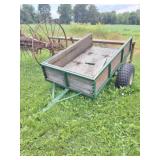 2 WHEELED TRAILER- WITH FLOTATION TIRES- NO