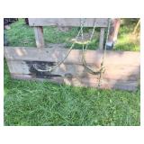 ANTIQUE WALK BEHIND HORSE DRAWN DIRT LEVELER