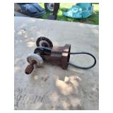 VINTAGE BELT DRIVEN BUFFER - GRINDER- NO ENGINE