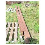 2- LARGE / HEAVY I BEAMS-
