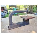 VINTAGE BELT DRIVEN SCROLL SAW- NO MOTOR