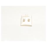 EAR RING 14K GOLD, PEARL 8.5MM 2.2G