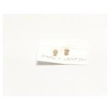 EAR RING 14K DIAMOND 20PT .5G