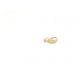 EAR RING 14K DIAMOND 18PT 2G