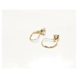 EAR RINGS 14KT GOLD 1.3G