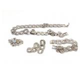 NECKLACE+ PENDANT, STERLING SILVER, 1.06G