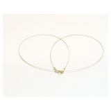 NECKLACE, 14K GOLD, 1G