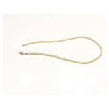 NECKLACE, 10K GOLD, 6.1G