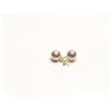 EAR RINGS STERLING  SILVER 2.5G