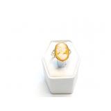 CAMEO RING, 14K GOLD,