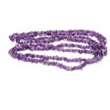 NECKLACE, NATURAL AMETHYST