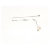 NECKLACE, STERLING SILVER, 6G