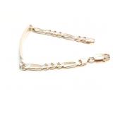 BRACELET, STERLING SILVER, 16.2G