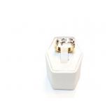 LADIES RING 14K, .28CT DIAMOND 6.5G