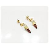 EAR RINGS 14KT GOLD 2.5G