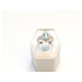 RING, 10K W/ DIAMONDS,2.9G