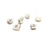 EAR RINGS, 3 PAIR, STERLING SILVER, 28G
