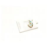 PENDANT 14K (2) DIAMONDS 2G
