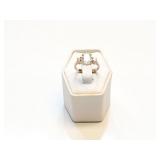 RING, STERLING SILVER3.7G