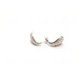 EAR RINGS, STERLING SILVER, 4.5G