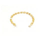 BRACELET 14K GOLD, CITRINE 7.4G
