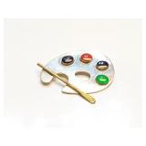 BROACH, STERLING SILVER, 22.1G