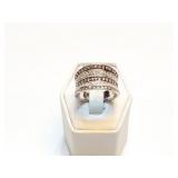 RING, STERLING SILVER, 8.3G