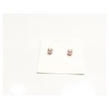 EAR RING 14K GOLD, PEARL   1G
