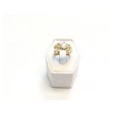 RING (2) 14K GOLD, K/L COLOR, .56CT 6.1G