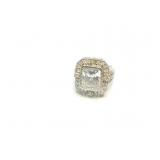 RING, STERLING SILVER, 10.5G