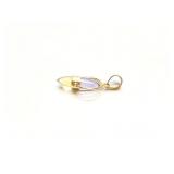 EAR RINGS .72CT RUBY